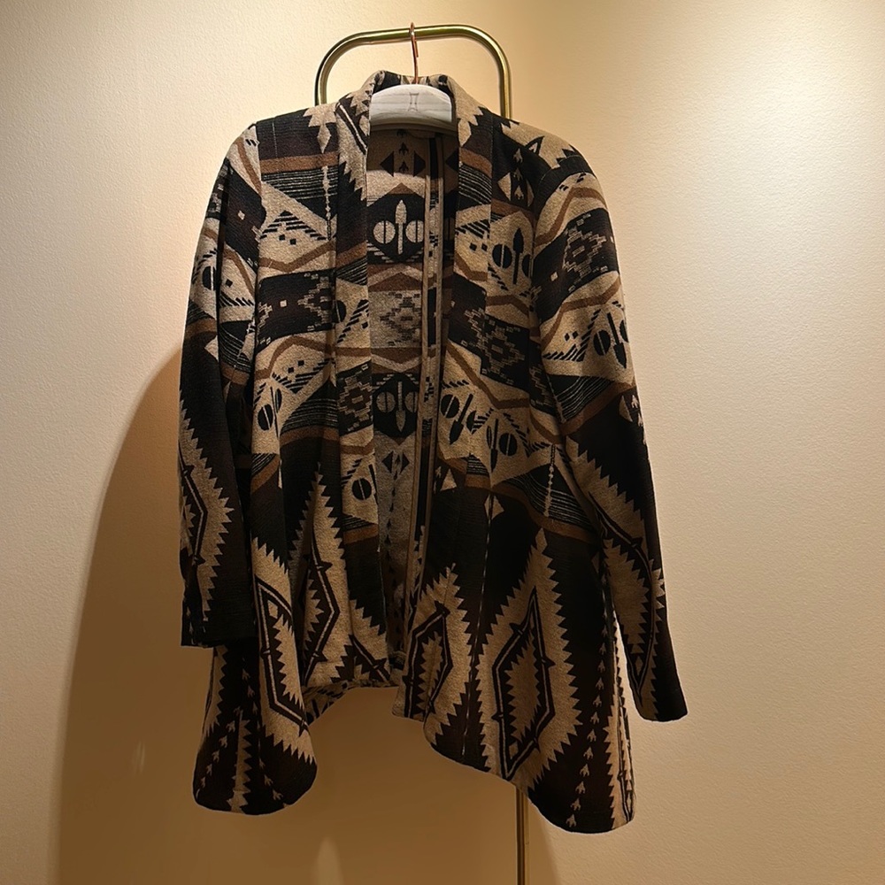 Topshop Bohemian Wool Blend Coat